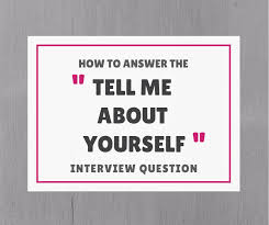 Davis recommends leaving yourself a voicemail or recording your answer and then waiting an hour or more before you listen to it to give yourself some distance and perspective. How To Talk About Yourself During An Interview Punched Clocks