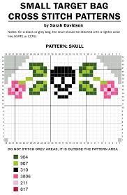 Illustration about set of cross stitch pattern for thin borders. Small Target Bag Cross Stitch Template And 10 Free Patterns Tiny Cross Stitch Halloween Cross Stitch Patterns Geek Cross Stitch
