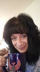 are the ladies, having coffee