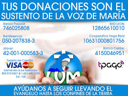 La Voz De Maria La Voz De Maria Necesita De Tu Ayuda Para Permanecer En El Aire Solo Con Comprometerte Con Una Pequena Colaboracion Mensual Estaras Ayudando A Cubrir Los Gastos