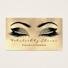Makeup Artist Eyebrow Lashes Gold Glitter Waxing Business Card Zazzle Com Gold Business Card Eyebrow Lash Glitter Eyebrows