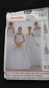 Burda Wedding Dress Pattern 8475 Plus Size Wedding Dress Patterns Womens Wedding Dresses Wedding Dresses