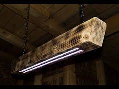 Diy Led Chandelier From Wood Beam Rgb Led Diy Celia Journal Led Lighting Diy Diy Hanging Light Wood Light Fixture