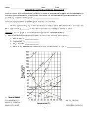 Solubility curve practice problems worksheet 1 the best and most from solubility curves worksheet answers , source: Solubility Curve 2 2012 Name Date Class Solubility Curve Practice Problems Worksheet 1 You Ll Notice That For Most Substances Solubility Increases As Course Hero