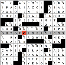 Ascii characters only (characters found on a standard us keyboard); Rex Parker Does The Nyt Crossword Puzzle Pakistani Restaurant Owner On Seinfeld Thu 2 14 19 Opera That Famously Ends With Line La Commedia E Finita Can You Classic Cologne Catchprase