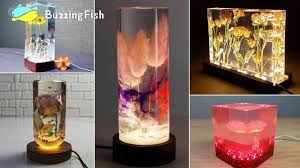 Can you put fresh flowers in epoxy resin? 5 Most Amazing Epoxy Resin Lamps Flower In Resin Resin Art Youtube Diy Resin Lamp Resin Crafts Resin Art