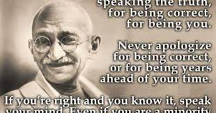 The Truth Within Ghandi Ignorant People Speak The Truth Gandhi Quotes