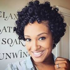 Keep your short curly hair under control and looking chic with one of these popular short curly hairstyles! 40 Short Crochet Hairstyles