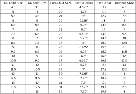 european shoe conversion page 2 of 2 chart images online