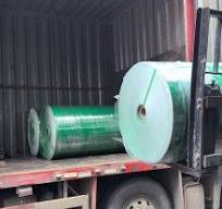 钢材防潮纸防水纸钢卷包装纸镀锌护角圈钢卷包装材料塑料端护板 ...