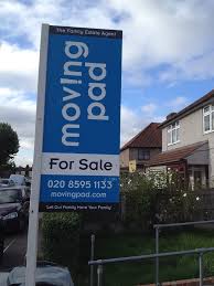 Our For Sale Board Shop Signage Moving Pads For Sale Sign