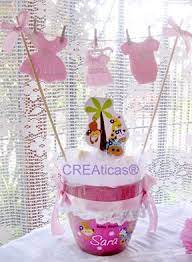 Centros De Mesa Para Baby Showers Baby Shower Deco Baby Shower Decoracion Baby Shower