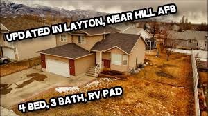 4 Bed 3 Bath Layton Ut Home For Sale 2 Car Garage Rv Pad Deck Patio Seriously All Of T Utah Homes For Sale Pergo Laminate Flooring Painting Ceramic Tiles