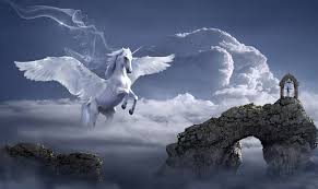 Euripides' lost tragedy bellerophon was parodied at the beginning of aristophanes' peace (421 bc). Pegasus Symbolism And Meaning