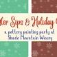 Paint Your Own Pottery at Shade Mountain Winery! event image