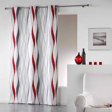 Check spelling or type a new query. Rideau Tamisant 140 X 240 Cm Ondulys Rouge Rideau Voilage Store Eminza