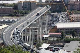 This ancient town rises on a rock and is split into two parts by the steep fiumarella valley, the two sections being connected by a huge concrete steel bridge (the viadotto morandi). Renzo Piano Designs New Genoa Bridge Simple But Not Banal Voice Of America English