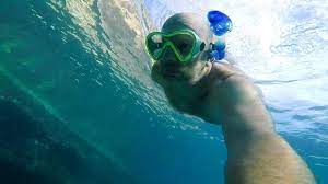Naked Snorkeling at Beautiful Il Kalanka Bay Near Fort Delimara Malta Naked  Skinny Dipping Diving - YouTube