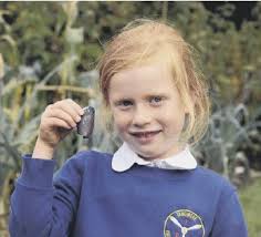 Fascinating find Schoolgirl digs up warbird metal