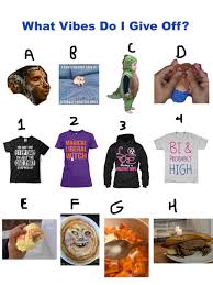 Touch device users, explore by touch or with swipe gestures. What Vibe Do I Give Off Memes Stayhipp