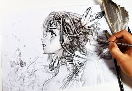 Deviantart Is The World S Largest Online Social Community For Artists And Art Enthusiasts Allowing People To Connect Through Art Drawings Faber Castell Pencil