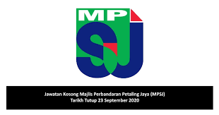 Formerly known as majlis perbandaran petaling jaya (mppj) (petaling jaya municipal council). Jawatan Kosong Majlis Perbandaran Petaling Jaya Mpsj Tarikh Tutup 23 September 2020