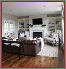 Try floating it in the middle of the room. 57 Reference Of Small Light Brown Living Room Brown Living Room Decor Family Friendly Living Room Living Room Leather