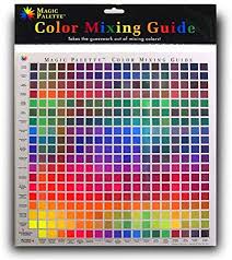 Magic Palette Colour Mixing Guide 11 5 Inch