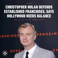 Christopher Nolan, director of Oppenheimer and The Dark Knight Trilogy, has  entered the Original Stories vs Established Franchises discussion and took  a level-headed approach saying the latter helps pay for a lot