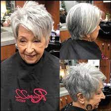 27 Beste Kurzhaarschnitte Fur Frauen Uber 50 Haarschnitt Kurze Haare Kurze Haare Frauen Rundes Gesicht Frisuren Kurze Graue Haare