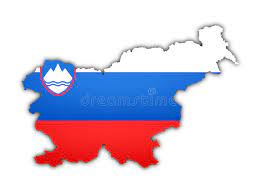 Deze nationale feestdag in servië herdenkt het uitbreken van de de vlag van slovenië is er een uit de zgn. Vlag En Kaart Van Slovenie Stock Illustratie Illustration Of Unie 6649151