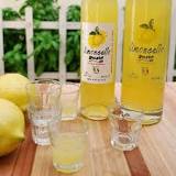 What do Italians drink Limoncello out of?