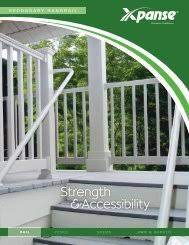 For post, rail and stair rail. Installation Instructions Xpanse