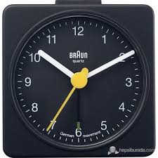 Braun Alarmli Masa Saati Siyah Bnc002bkbk Fiyati