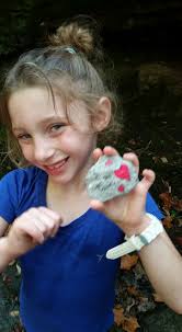 Hiding rocks at community park in Henderson, KY