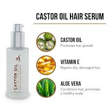 When it comes to using castor oil as a hair treatment, one of the most popular varieties is jamaican black castor oil. Buy Herstyler Castor Oil Hair Serum Hair Growth Serum With Castor And Argan Oil Hair Shine Serum Castor Oil Hair Treatment Serum For Frizzy Hair Vitamin E Hair