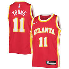Trae young usually wears no. Trae Young Atlanta Hawks Nike Youth 2019 20 Swingman Jersey Icon Edition Red Walmart Com Walmart Com
