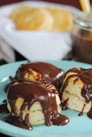 Biscuits And Chocolate Gravy Chocolate Gravy Food Homemade Biscuits