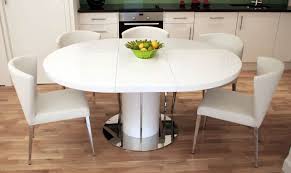 طاولات مستديرة على رجل واحدة طاولة بار عالية أثاث أبيض صغير على الساق الكروم 100 سم