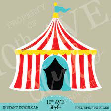 Carnivalcircusbig Top Tent Svg Png Eps Dxf Clipart For Etsy In 2021 Carnival Tent Circus Theme Carnival Birthday Party Theme