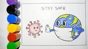 Mewarnai adalah aktivitas yang sangat seru dan juga menyenangkan untuk anak anak usia dini. Menggambar Poster Dengan Tema Pencegahan Virus Covid 19 How To Draw Coronavirus Awareness Poster Youtube