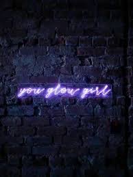 You Glow Girl Neon Sign 36 In Custom Handmade Etsy In 2020 Neon Signs Custom Neon Signs Neon
