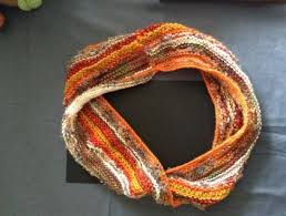 Autumn Infinity Scarf Bzk031 Infinity Scarf Scarf Mixed Fiber