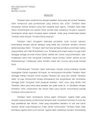 Islam dikatakan datang daripada 3 buah negeri secara langsung iaitu arab, china & india. Penutup