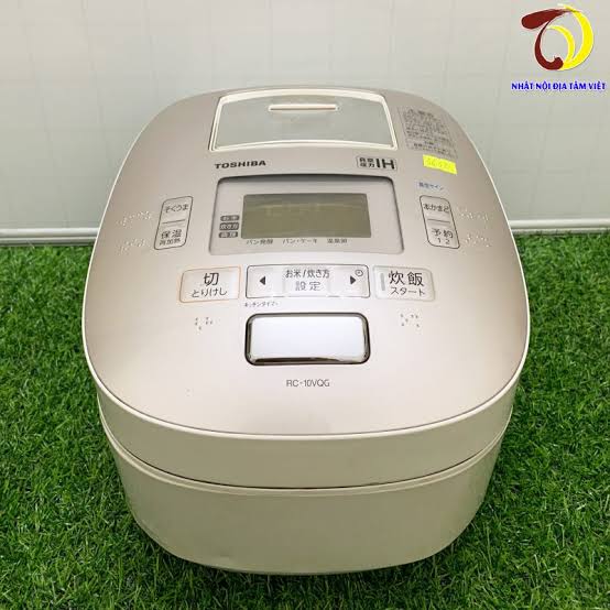 Nồi Cơm Điện Cao Tần Toshiba Áp Suất Hút Chân Không RC-10VQG Dung Tích 1 Lít - Hàng Nhật Nội Địa Tâm Việt