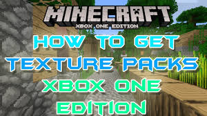 Xbox 360 edition lets you create worlds from the comfort of your sofa. How To Get Texture Packs On Minecraft Xbox One Fast Youtube