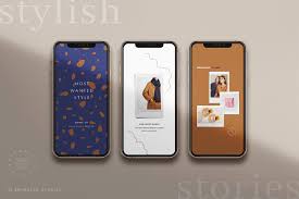 Bundle Animated Instagram Stories Instagram Mockup Instagram Template Instagram Story