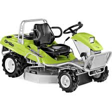 A regular riding lawn mower will often suffice in terms of automatic parking brakes. Ride On Lawn Mower Climber 7 Grillo S P A Gasoline For Large Areas For Sloped Terrain