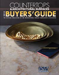Isfa Countertops Architectural Surfaces 2015 Buyers Guide