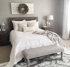 Art Above Bed Subtle Graphic Quote With Magnolia Wreath Is It Too Basic Farmhouse Style Master Bedroom Small Master Bedroom Remodel Bedroom